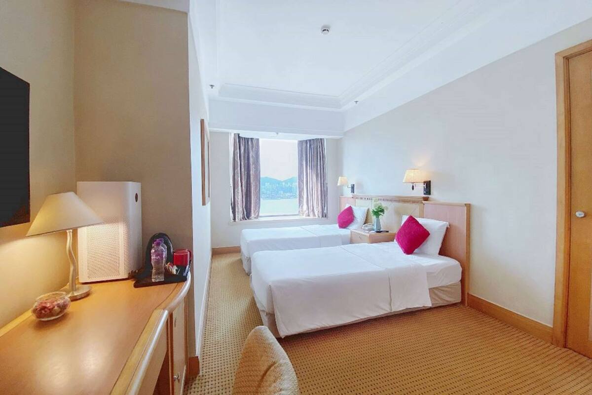 Deluxe-Zimmer, 2 Einzelbetten, Nichtraucher, Hafenblick