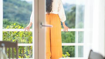 Apartamento família, 1 quarto, vista para o mar | Terraço/pátio