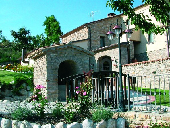 Facciata della struttura