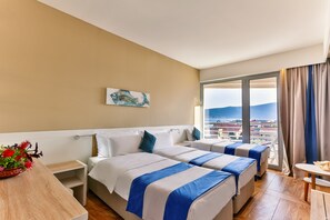 Ropa de cama hipoalergénica y minibar 