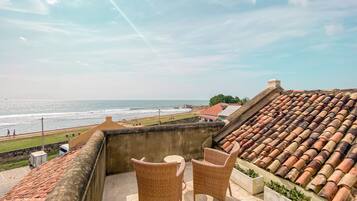 Panoramic Double Room, Terrace, Ocean View | Balcony view