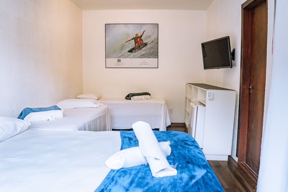 Habitación familiar | Wifi gratis y ropa de cama