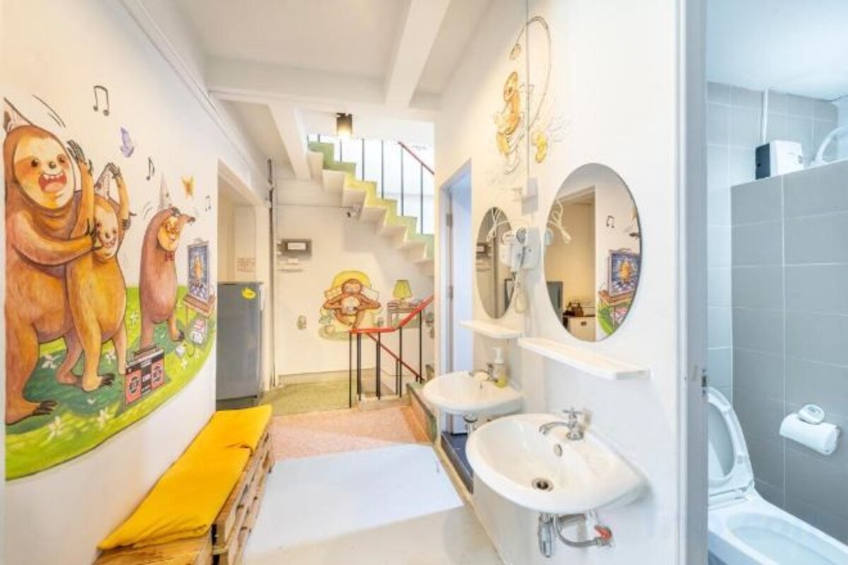 QUADRUPLE ROOM With Shared Bathroom ( Max Person 4)