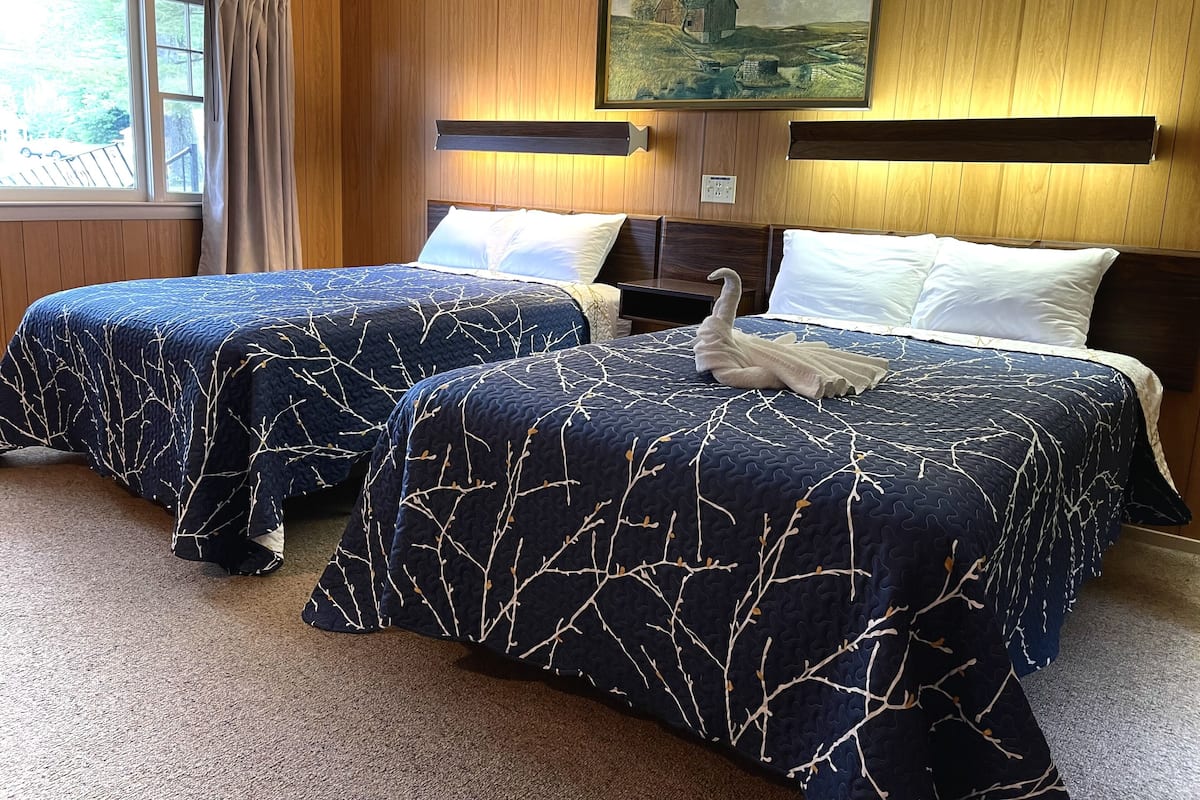 Deluxe-Zimmer, 2 Queen-Betten, Flussblick