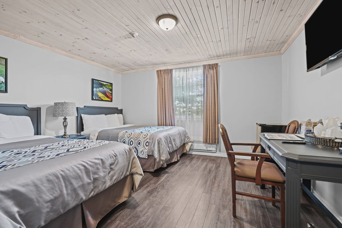 Standard Room, 2 Double Beds | 1 bedroom, premium bedding, desk, free WiFi