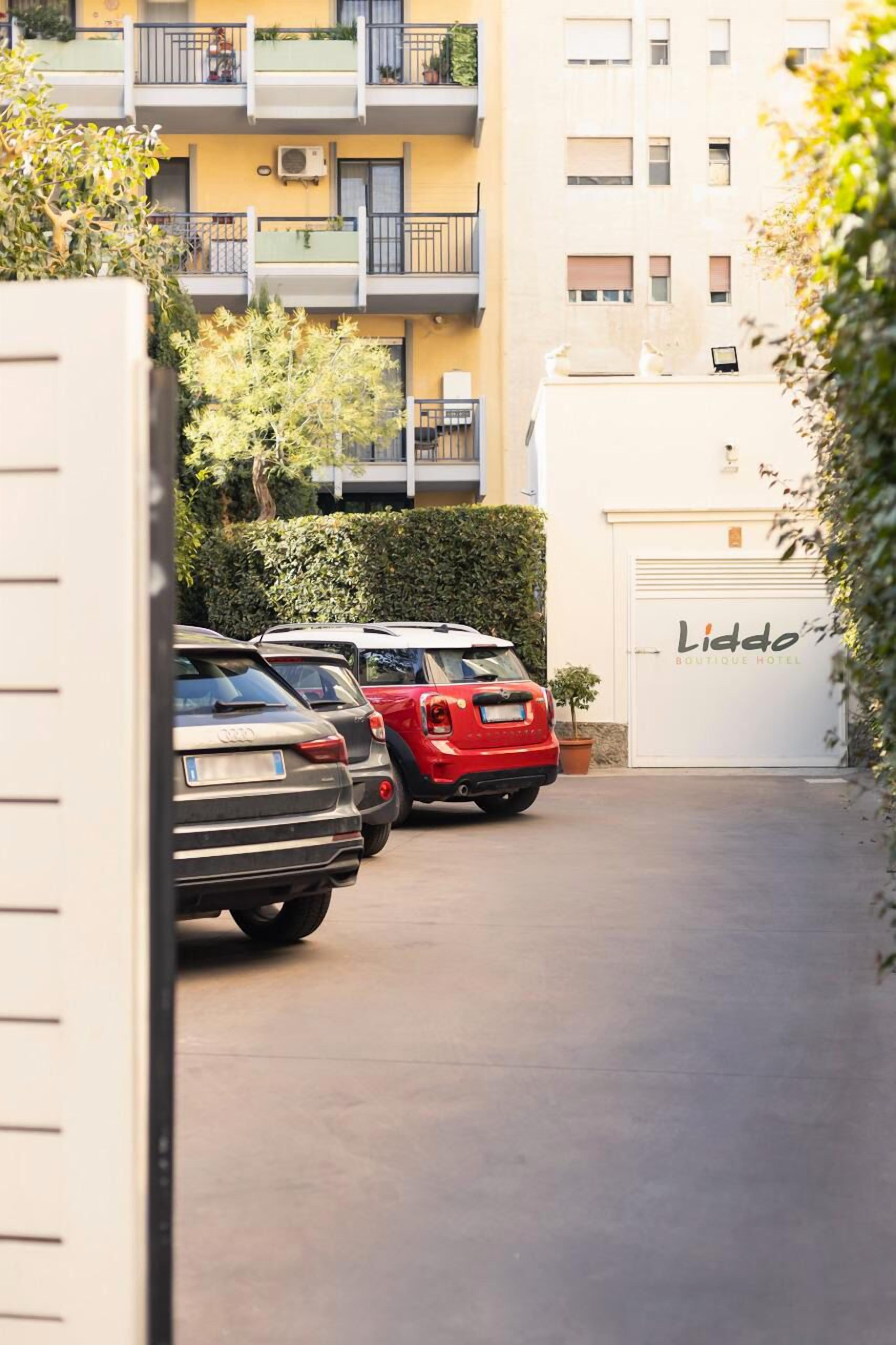 Fassade der Unterkunft