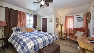 Premium bedding, individually decorated, individually furnished