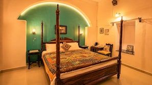 Family Duplex | 1 bedroom, premium bedding, laptop workspace, blackout drapes - Hotel Ghanerao Castle Ranakpur (Desuri)