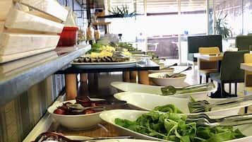 Frokostbuffé er inkludert hver dag