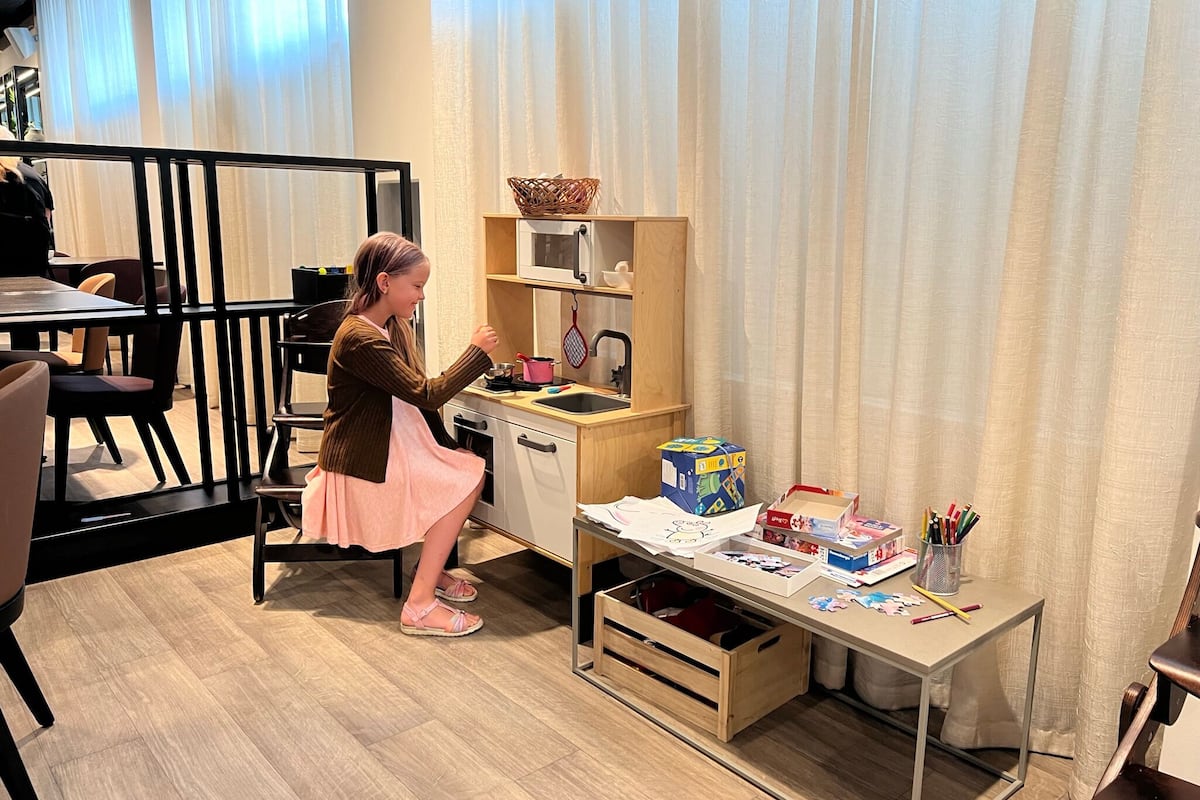 children’s play area – indoor