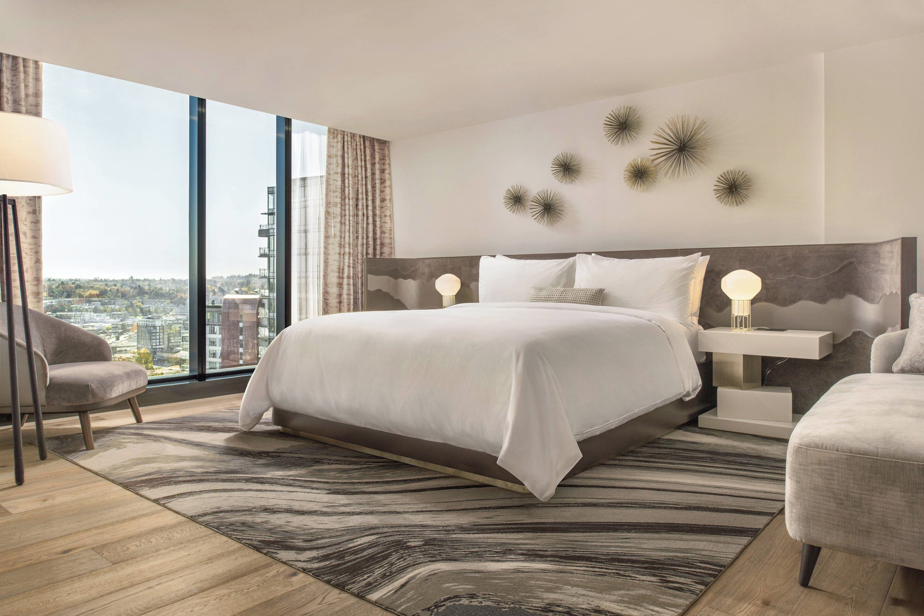 Suite, 2 Bedrooms | Hypo-allergenic bedding, in-room safe, desk, laptop workspace