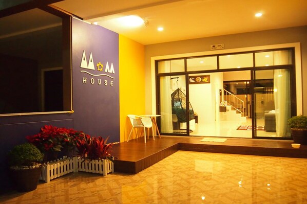 Façade de l’hébergement