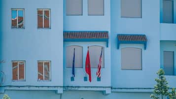 Fassade der Unterkunft