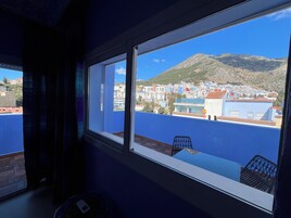 Economy Twin Room, 2 Twin Beds, Terrace | 1 bedroom, free WiFi, bed sheets