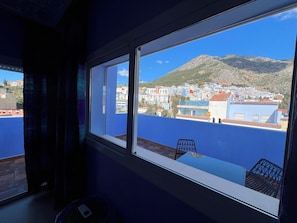 Economy Twin Room, 2 Single Beds, Terrace | 1 bedroom, free WiFi, bed sheets