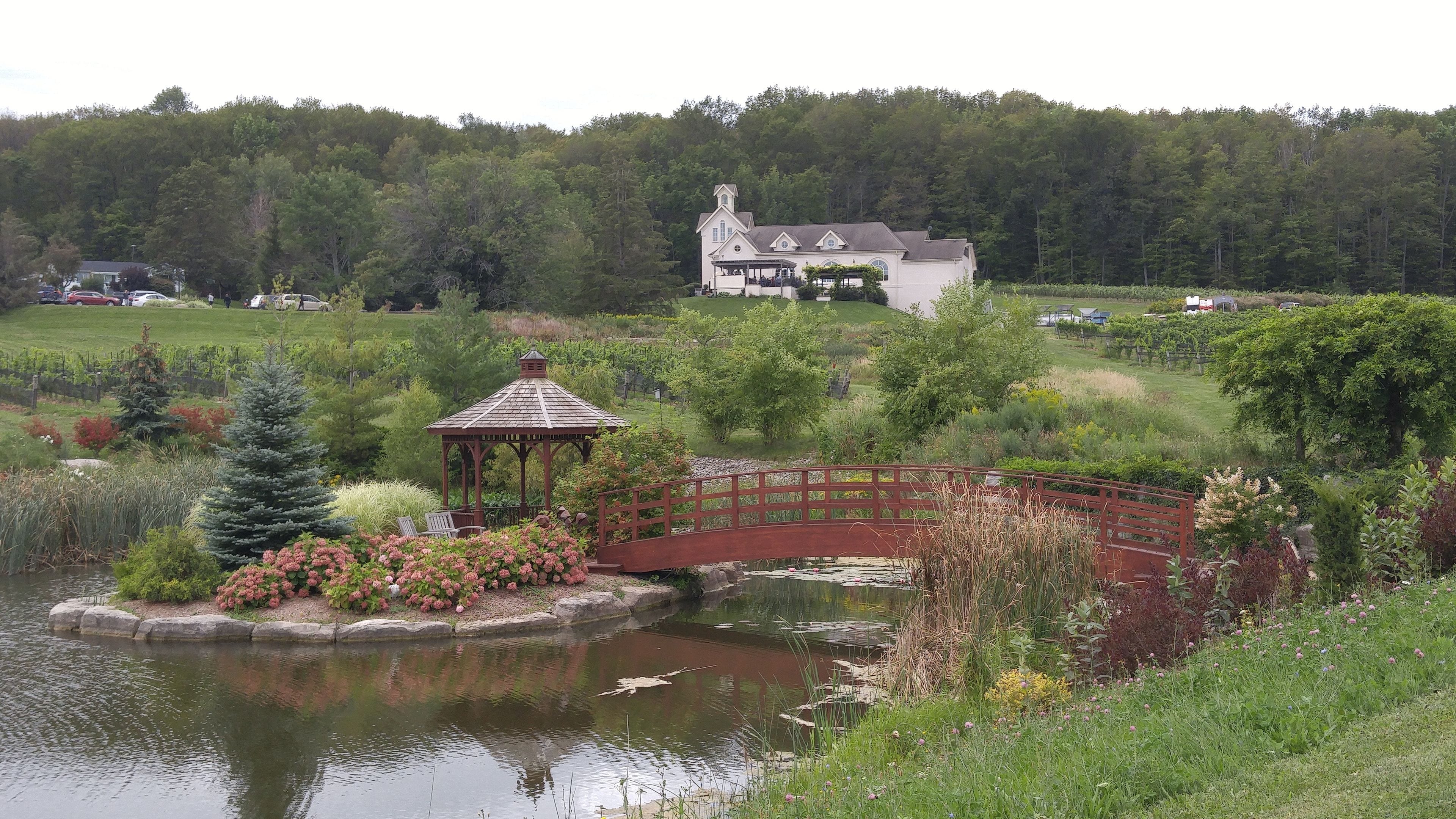 Vue depuis l’hébergement