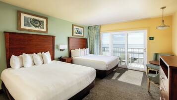 Basic Room, 2 Queen Beds, Ocean View | In-room safe, desk, iron/ironing board, WiFi (free)