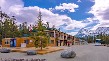 Majoituspaikan julkisivu