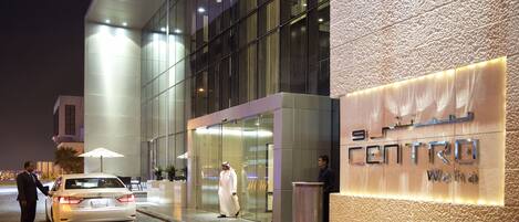 Majoituspaikan julkisivu