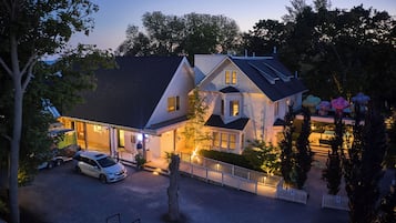 Majoituspaikan julkisivu