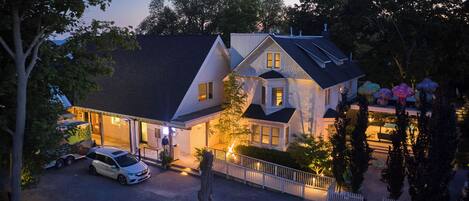 Façade de l’hébergement