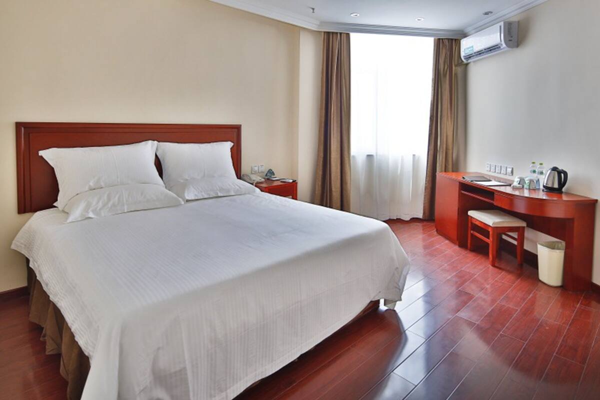 Blackout drapes, iron/ironing board (on request), WiFi (free)