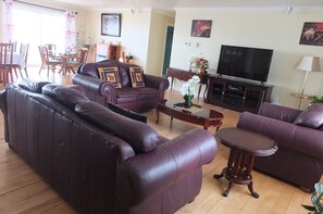 Flachbildfernseher, Kamin