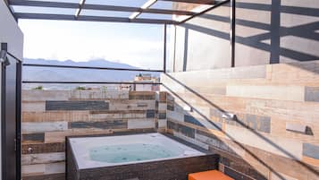 Penthouse Deluxe | Vista del balcón