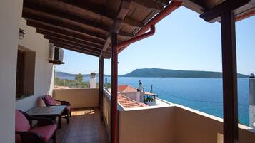 Apartment, 1 Schlafzimmer, Meerblick | Blick vom Balkon