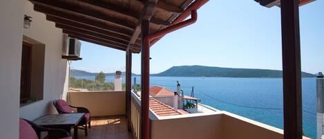 Appartement, 1 chambre, vue mer | Vue depuis le balcon