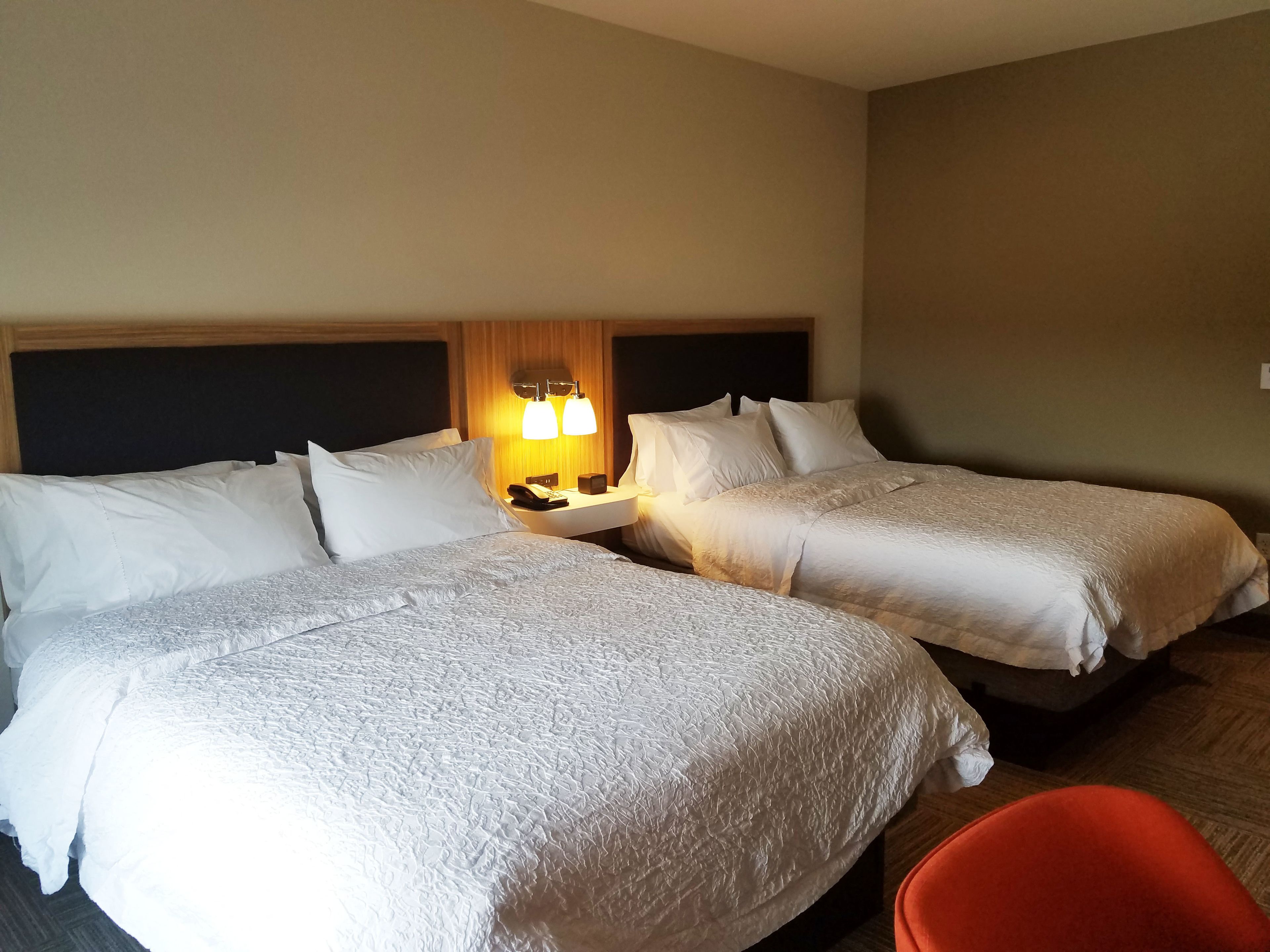 premium bedding, in-room safe, desk, free cots/infant beds