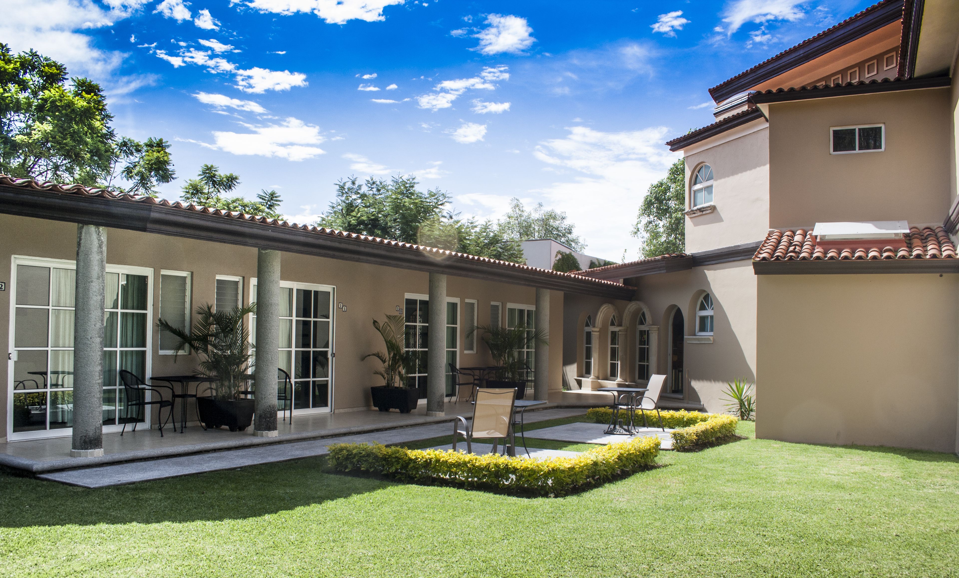 Áreas de la propiedad