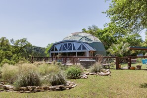 Exterior - ★ Dome House with Skyline View ★ Total Privacy Yet Only 10 Min to Downtown ★ (Austin)