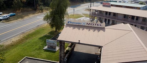 Façade de l’hébergement