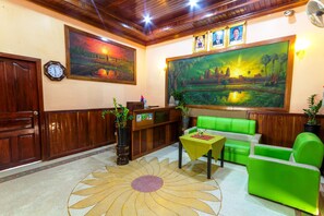 Sala de estar en el lobby