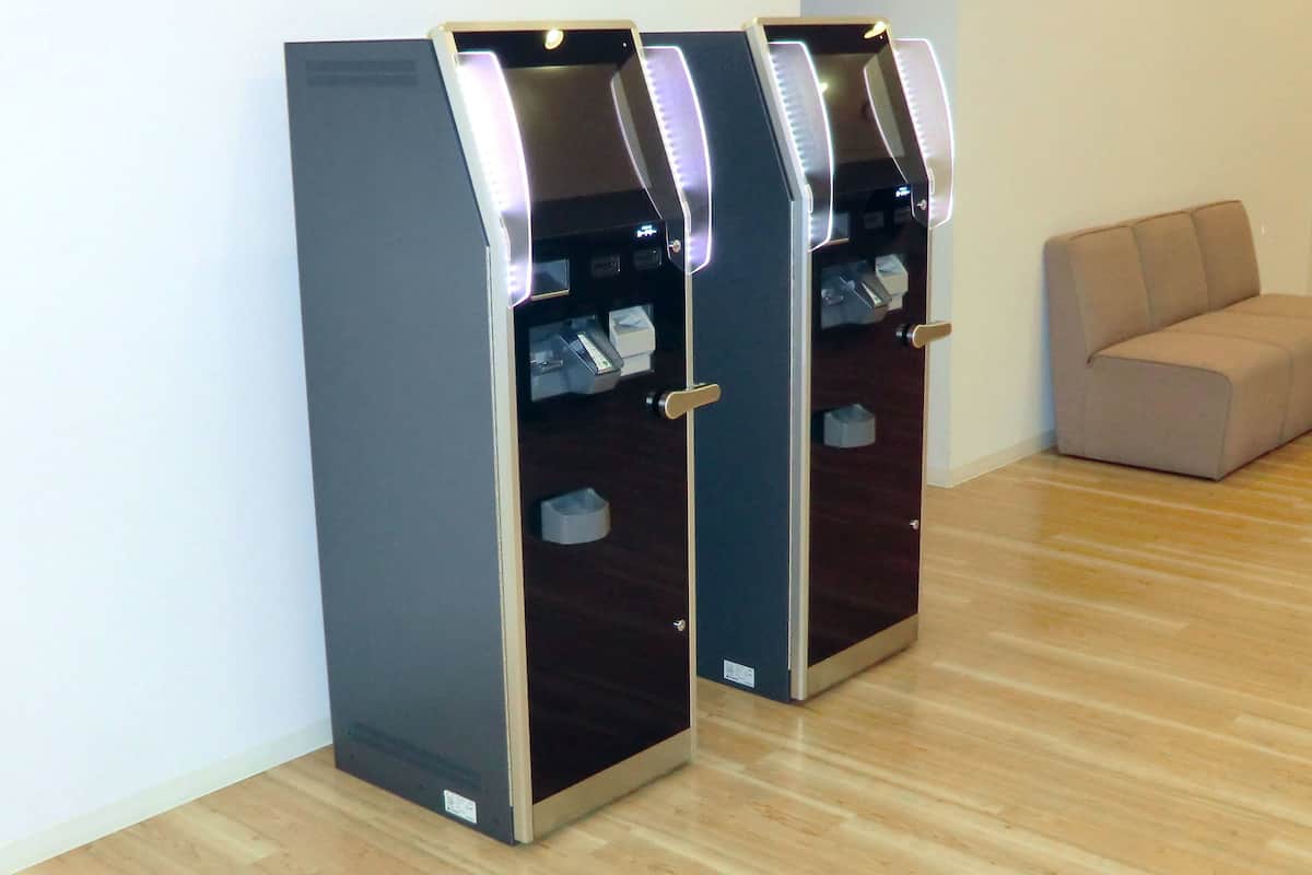 check-in/check-out kiosk