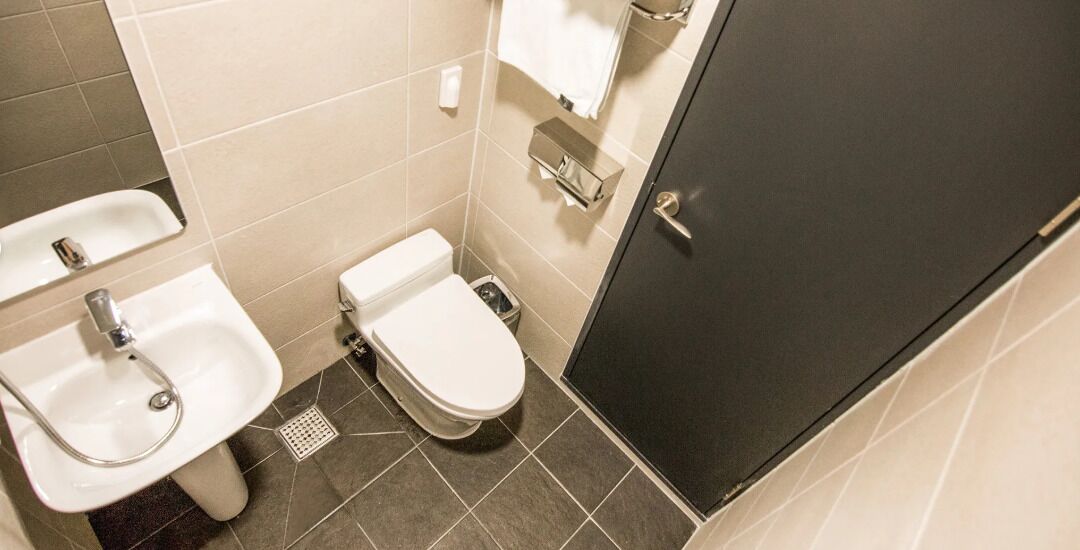 deluxe room | bathroom | shower, free toiletries, slippers, towels