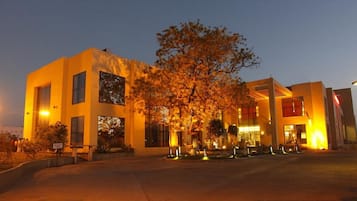 Front of property – evening/night