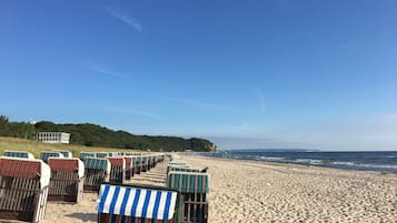 Tæt på stranden