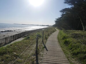 Accommodatie ligt op het strand