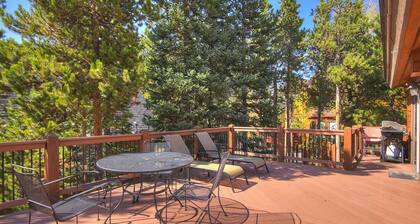 Montaña Breckenridge Casa de vacaciones. Excelente distribución, espacio, jacuzzi privado, cubierta grande y espectaculares salidas para esquiar con una cómoda caminata desde Burrow Trail