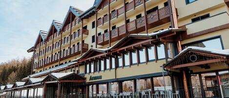 Fassade der Unterkunft