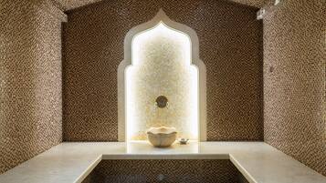 Sauna, steam room, Turkish bath, body treatments, sports massages