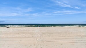 On the beach