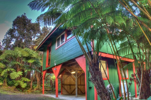 Exterior - 8 minutes to Nat'l Park! Enjoy the sound of rain & birds in a peaceful retreat. (Volcano)