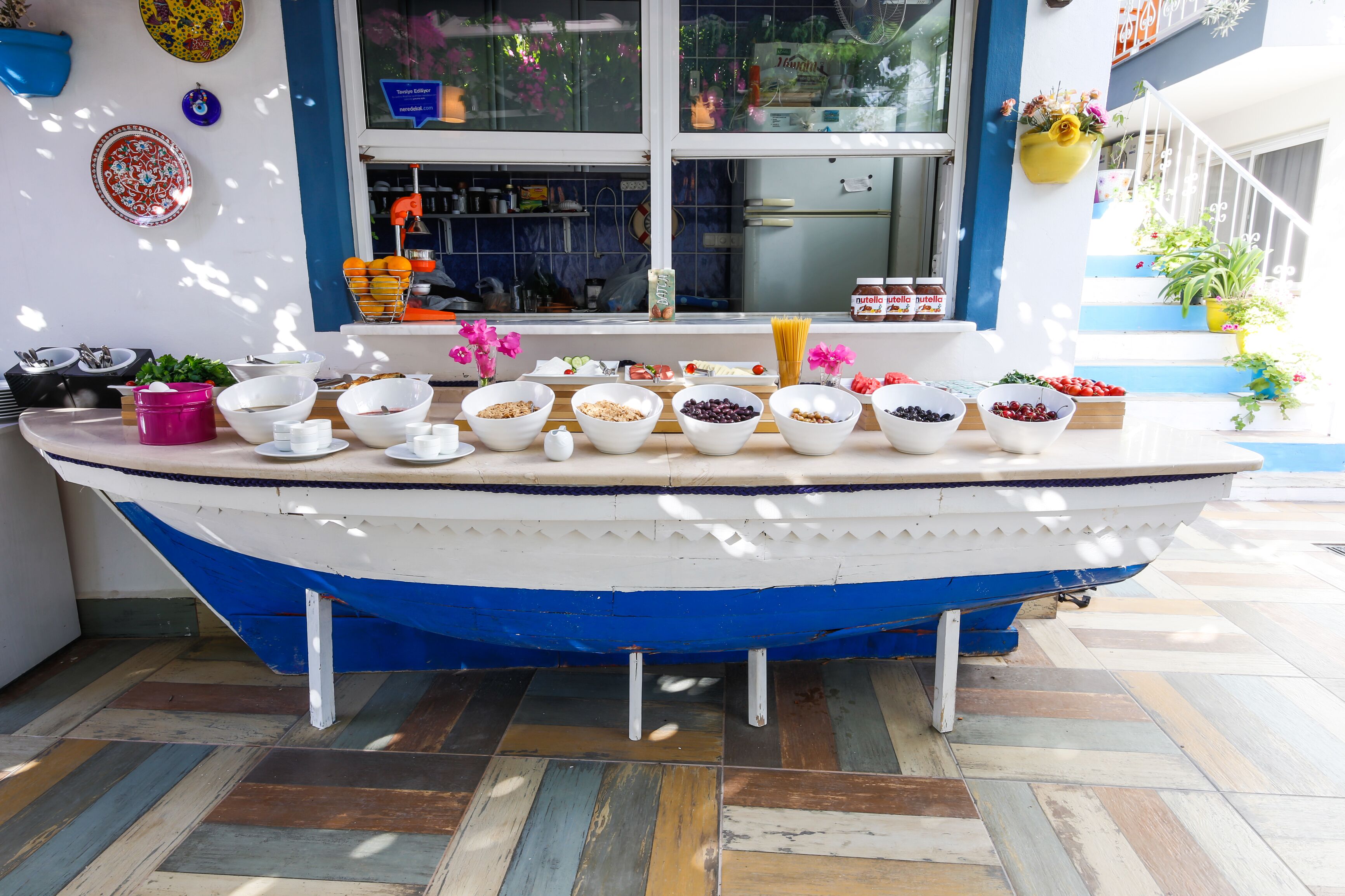 吃到飽自助式早餐