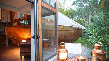 Cottage, rez-de-chaussée (Nautilus) | Literie de qualité supérieure, matelas mémoire de forme