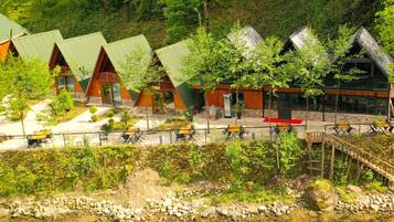 Fassade der Unterkunft