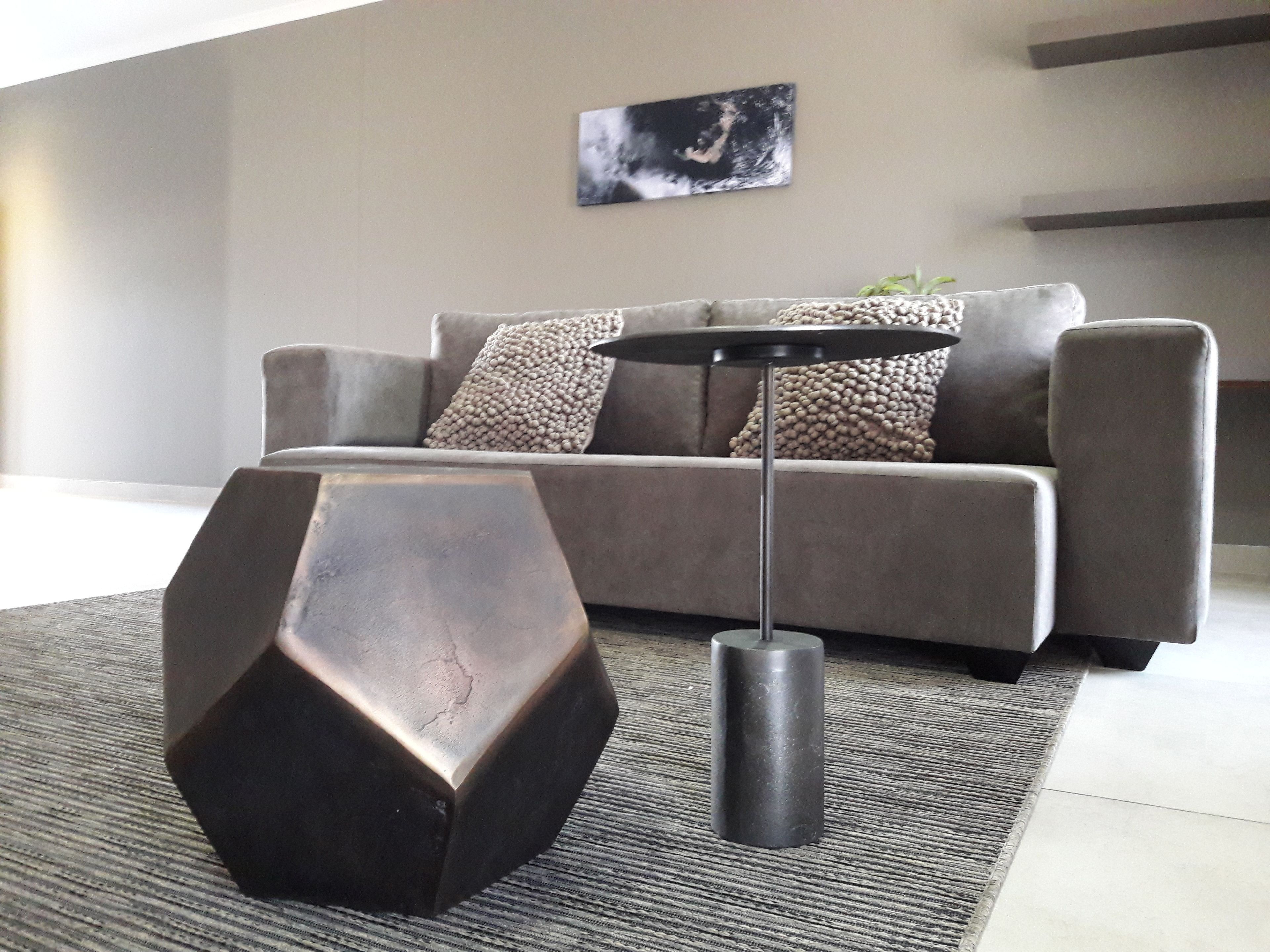Luxury Apartment, 1 Bedroom, Partial Ocean View | Living area
