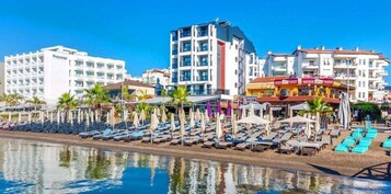 Konaklama yerinin ön cephesi